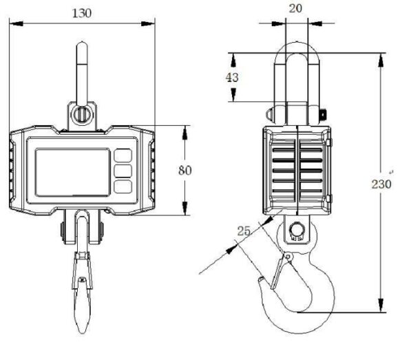 SENS S Series - HS-S-100 - 100kg / 0.05kg - Image 4